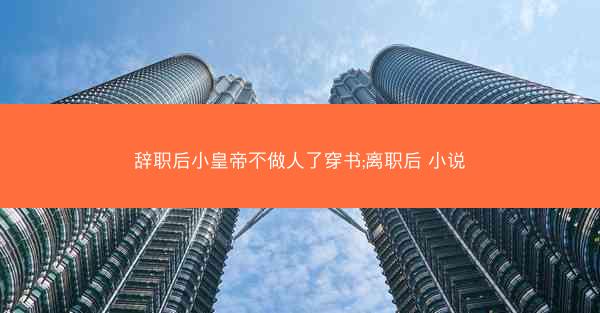 辞职后小皇帝不做人了穿书;离职后 小说