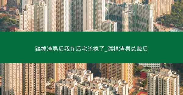 踹掉渣男后我在后宅杀疯了_踹掉渣男总裁后