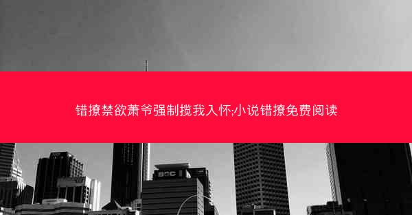 错撩禁欲萧爷强制揽我入怀;小说错撩免费阅读