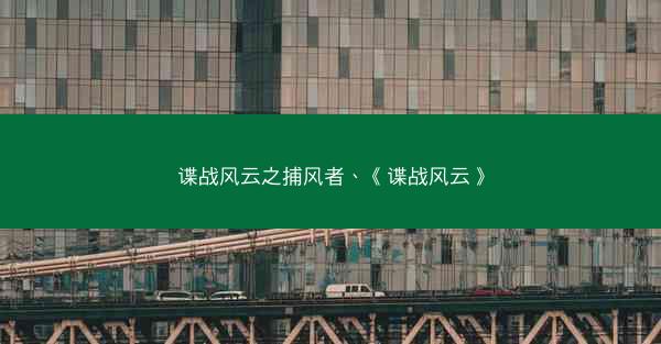 谍战风云之捕风者、《谍战风云》