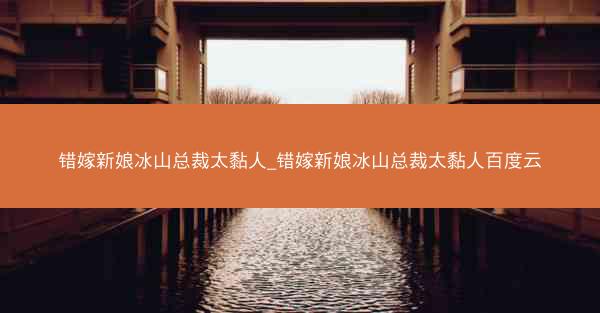 错嫁新娘冰山总裁太黏人_错嫁新娘冰山总裁太黏人百度云