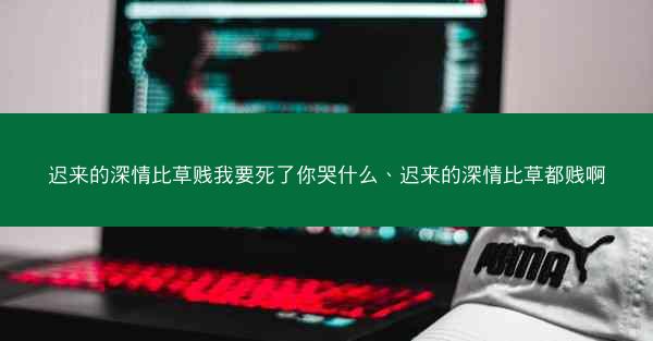 迟来的深情比草贱我要死了你哭什么、迟来的深情比草都贱啊