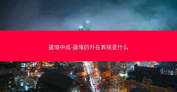 道境中成-道境的外在表现是什么
