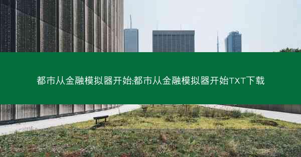 都市从金融模拟器开始;都市从金融模拟器开始TXT下载