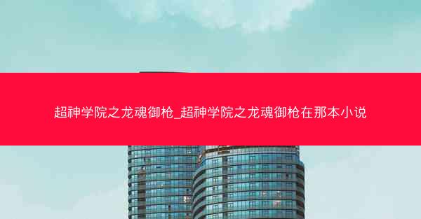 超神学院之龙魂御枪_超神学院之龙魂御枪在那本小说