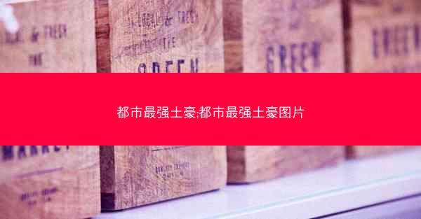 都市最强土豪;都市最强土豪图片