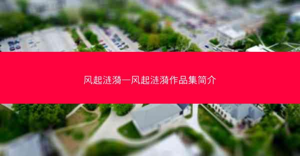风起涟漪—风起涟漪作品集简介