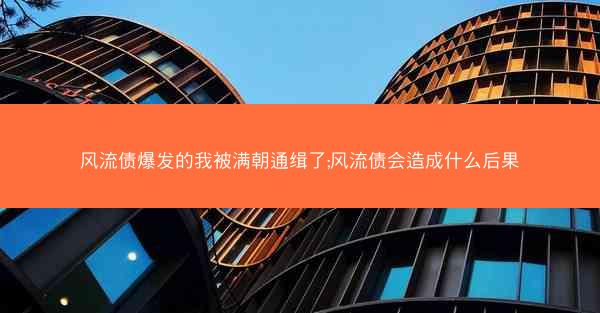 风流债爆发的我被满朝通缉了;风流债会造成什么后果