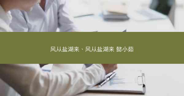 风从盐湖来、风从盐湖来 懿小茹