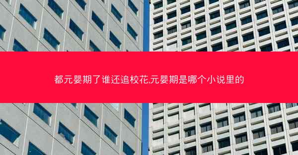 都元婴期了谁还追校花,元婴期是哪个小说里的
