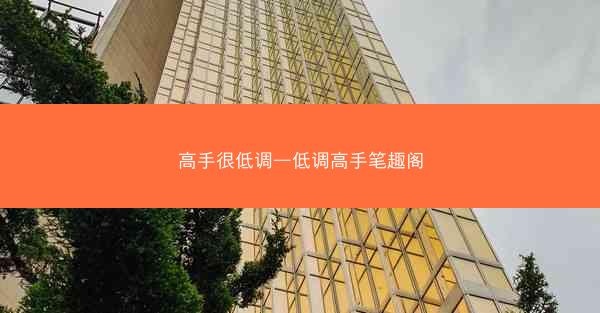 高手很低调—低调高手笔趣阁