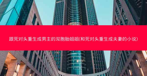 跟死对头重生成男主的双胞胎姐姐(和死对头重生成夫妻的小说)