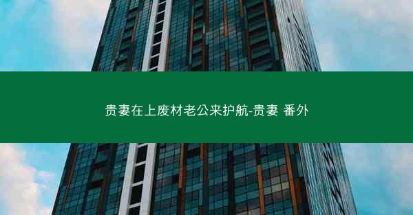 贵妻在上废材老公来护航-贵妻 番外