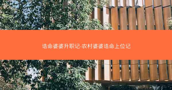 诰命婆婆升职记-农村婆婆诰命上位记