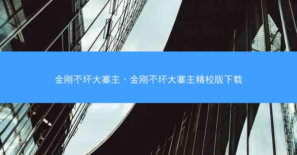 金刚不坏大寨主、金刚不坏大寨主精校版下载