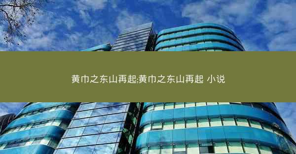 黄巾之东山再起;黄巾之东山再起 小说