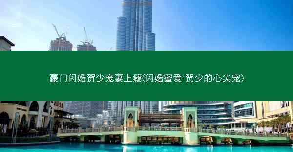 豪门闪婚贺少宠妻上瘾(闪婚蜜爱-贺少的心尖宠)
