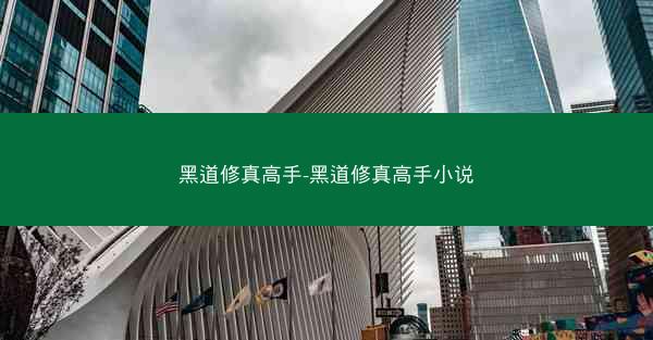 黑道修真高手-黑道修真高手小说