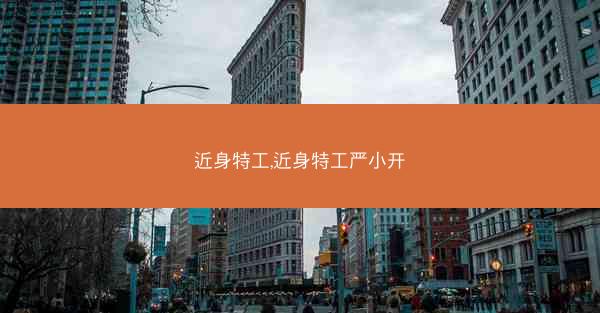 近身特工,近身特工严小开