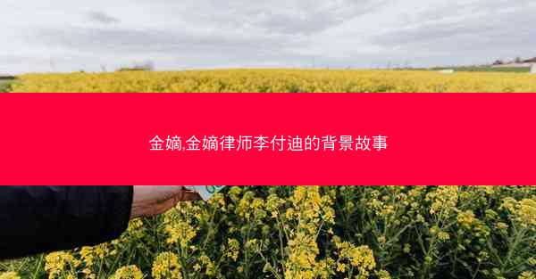 金嫡,金嫡律师李付迪的背景故事