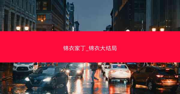 锦衣家丁_锦衣大结局