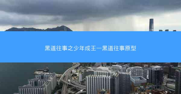 黑道往事之少年成王—黑道往事原型