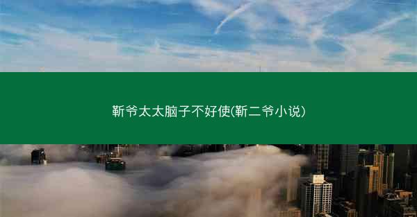靳爷太太脑子不好使(靳二爷小说)