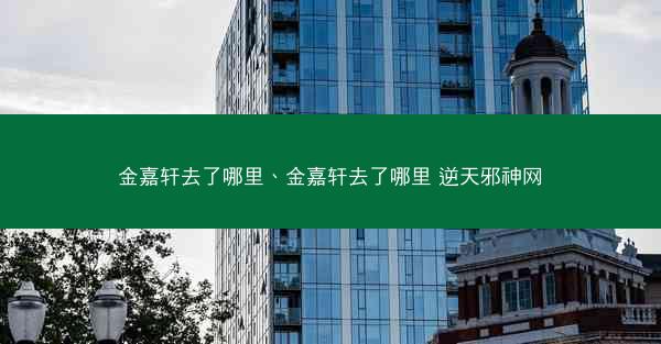 金嘉轩去了哪里、金嘉轩去了哪里 逆天邪神网
