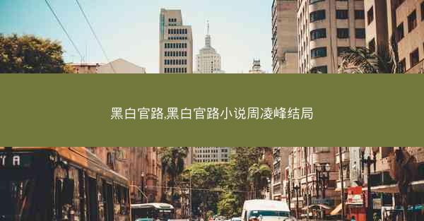 黑白官路,黑白官路小说周凌峰结局