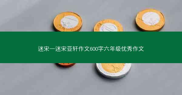 迷宋—迷宋亚轩作文600字六年级优秀作文