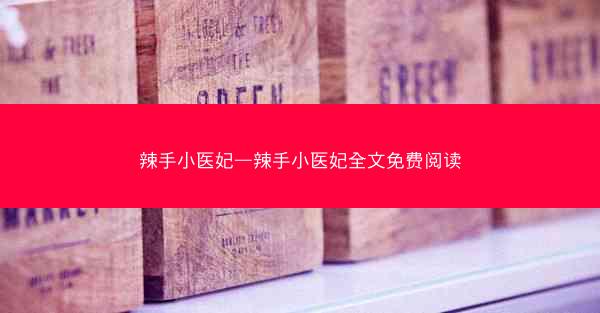 辣手小医妃—辣手小医妃全文免费阅读