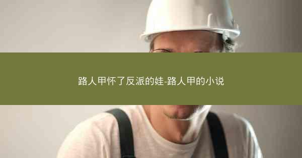 路人甲怀了反派的娃-路人甲的小说