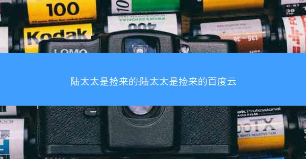 陆太太是捡来的;陆太太是捡来的百度云