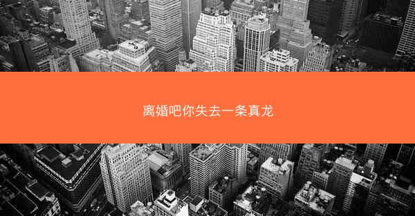 离婚吧你失去一条真龙