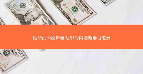 陆爷的闪婚新妻;陆爷的闪婚新妻百度云