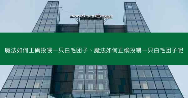 魔法如何正确投喂一只白毛团子、魔法如何正确投喂一只白毛团子呢