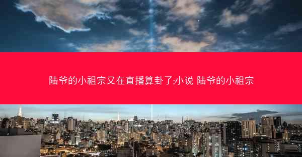 陆爷的小祖宗又在直播算卦了;小说 陆爷的小祖宗