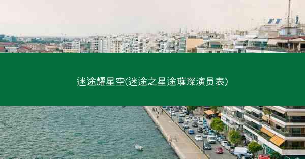 迷途耀星空(迷途之星途璀璨演员表)
