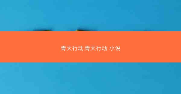 青天行动,青天行动 小说