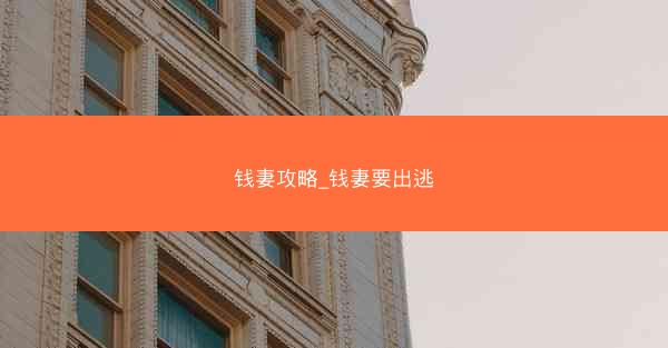钱妻攻略_钱妻要出逃