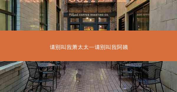 请别叫我萧太太—请别叫我阿姨