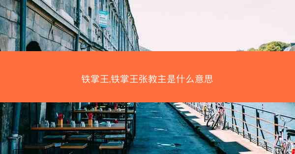 铁掌王,铁掌王张教主是什么意思