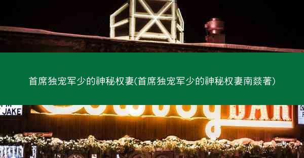 首席独宠军少的神秘权妻(首席独宠军少的神秘权妻南燚著)