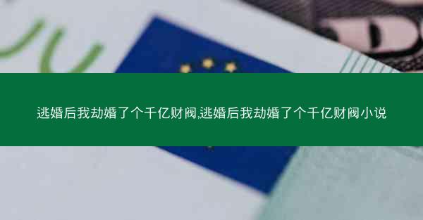 逃婚后我劫婚了个千亿财阀,逃婚后我劫婚了个千亿财阀小说