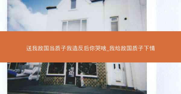 送我敌国当质子我造反后你哭啥_我给敌国质子下情 送我敌国当质子我造反后你哭啥_我给敌国质子下情