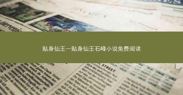 贴身仙王—贴身仙王石峰小说免费阅读