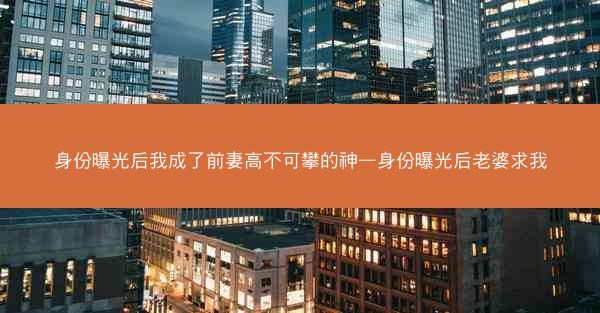 身份曝光后我成了前妻高不可攀的神—身份曝光后老婆求我