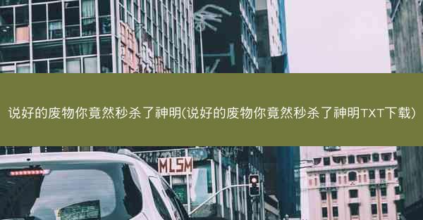 说好的废物你竟然秒杀了神明(说好的废物你竟然秒杀了神明TXT下载)