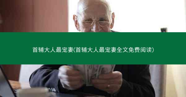 首辅大人最宠妻(首辅大人最宠妻全文免费阅读)