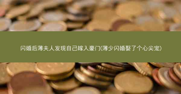 闪婚后薄夫人发现自己嫁入豪门(薄少闪婚娶了个心尖宠)